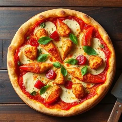 chicken tikka pizza medium